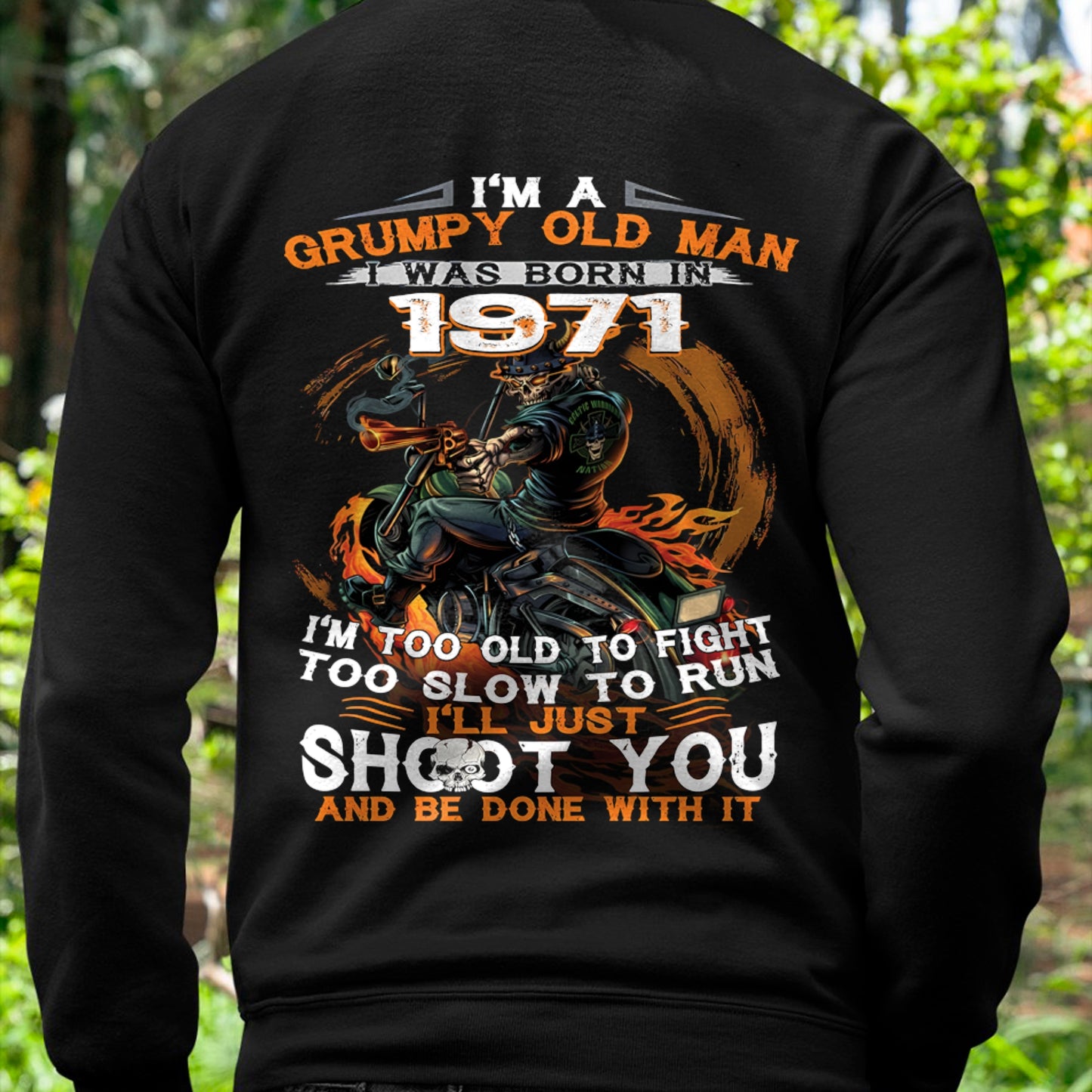 GRUMPY OLD MAN T-Shirt Us1971 (SKU07-26-1971)