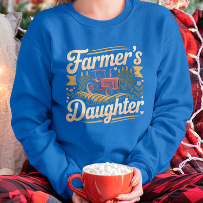 Best Farmer Life Shirt, Funny Farmer UnisexT-Shirt/Hoodie/Sweatshirt HLT00 - Farming Farmer Daughter Tractor Farmer's Daughter T-Shirt