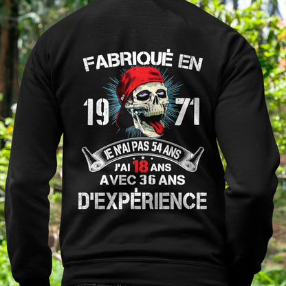 Fabriqué T-SHIRT Fr1971 (SKU07-22-1971)