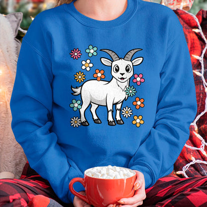Best Farmer Life Shirt, Funny Farmer UnisexT-Shirt/Hoodie/Sweatshirt HLT00 - Cute Goat Lover Groovy Kawaii Goat Farmer Women Girls Kids T-Shirt