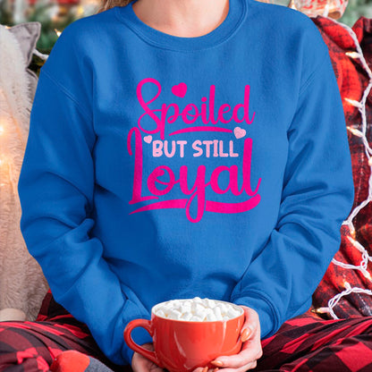 Best Wife Shirt, Wife and Husband Unisex T-Shirt/Hoodie/Sweatshirt HLT00 - Gift for wife T shirt, spoiled wife   Spoiled Wife Spoiled But Still Loyal Premium T-Shirt (3)