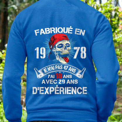 Fabriqué T-SHIRT Fr1978 (SKU07-22-1978)
