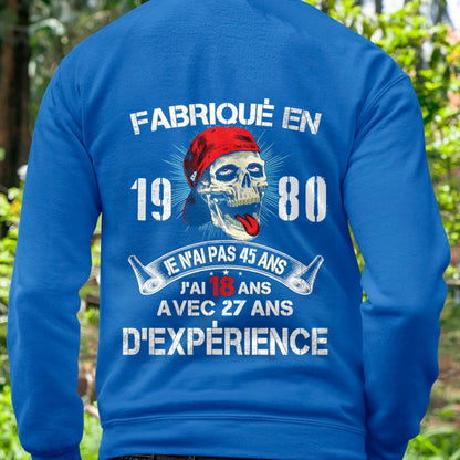 Fabriqué T-SHIRT Fr1980 (SKU07-22-1980)