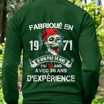 Fabriqué T-SHIRT Fr1971 (SKU07-22-1971)