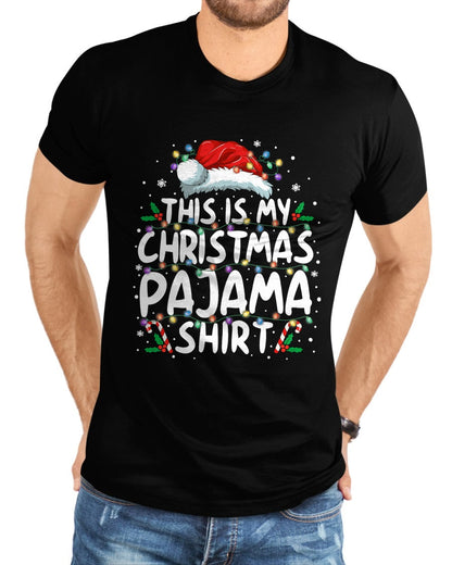 This Is My Christmas Pajama Shirt Funny Xmas PJs Men Women T-Shirt - Christmas Unisex T-Shirt/Hoodie/Sweatshirt - HNDS00