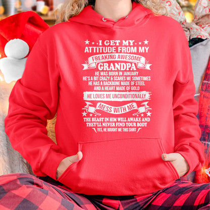 I Get My Attitude From My Grandpa January Edition – From Grandpa to Granddaughter NTTD01 (SKU07-161-01)