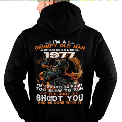 GRUMPY OLD MAN T-Shirt Us1977 (SKU07-26-1977)