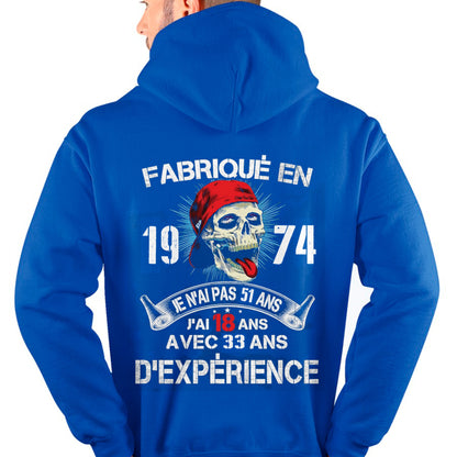 Fabriqué T-SHIRT Fr1974 (SKU07-22-1974)