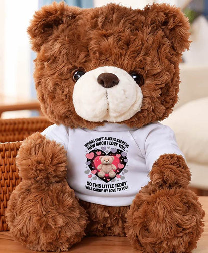TO MY LOVE - TEDDY BEAR, PERFECT GIFT FOR YOUR SOULMATE - NTTD00 (SKUTB-GAU-03)