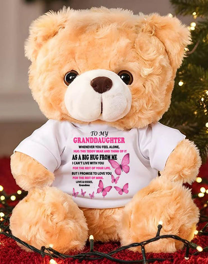 TO MY GRANDDAUGHTER - TEDDY BEAR, A BIG HUG FROM GRANDMA - NTTD00