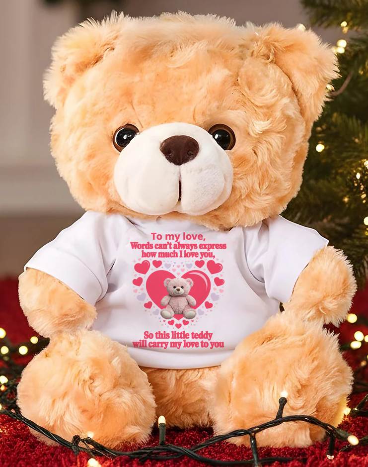 TO MY LOVE - TEDDY BEAR, PERFECT GIFT FOR YOUR SOULMATE - NTTD00