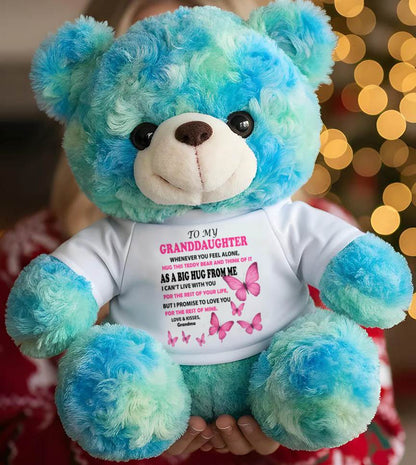 TO MY GRANDDAUGHTER - TEDDY BEAR, A BIG HUG FROM GRANDMA - NTTD00