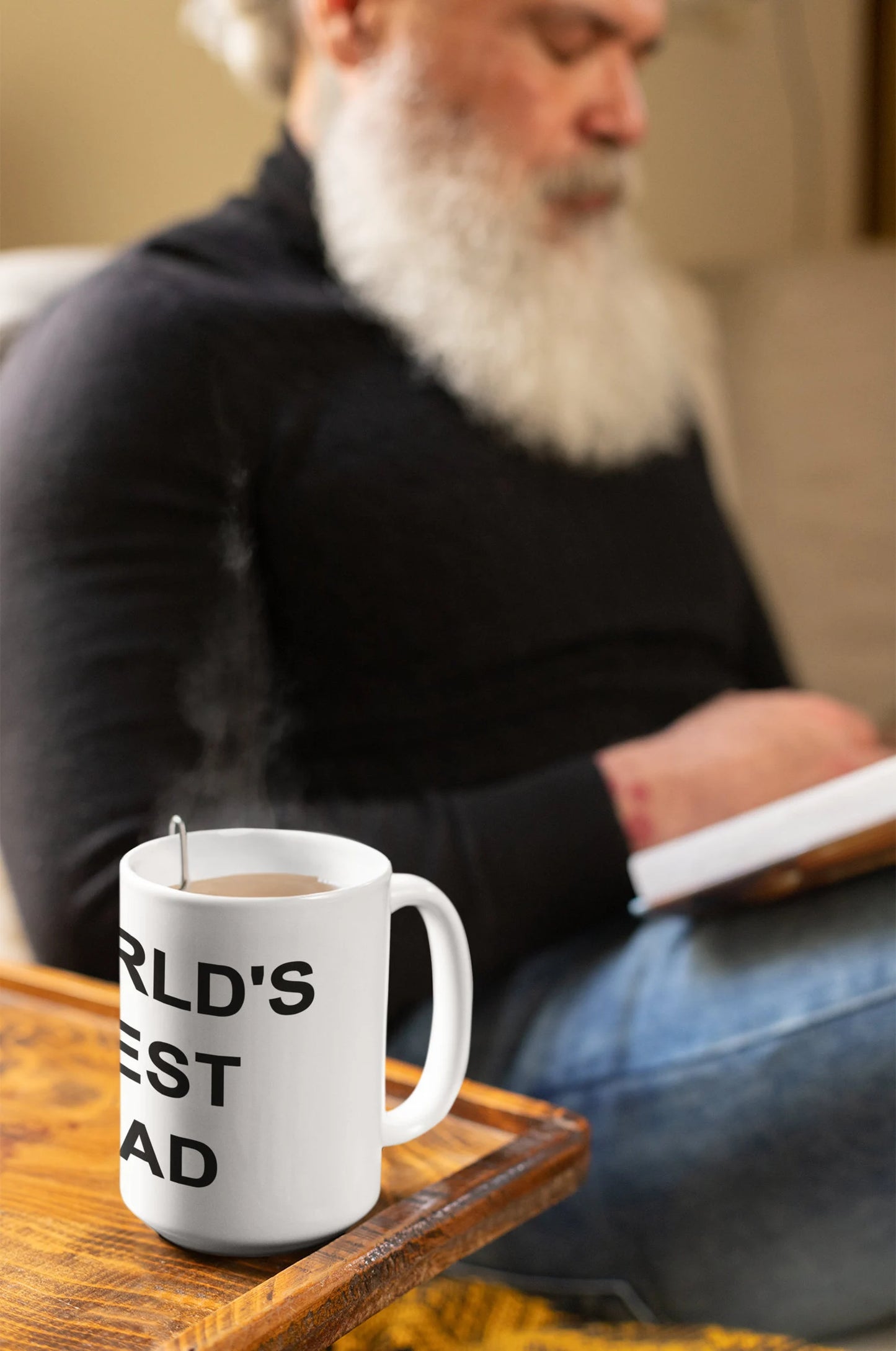 TO THE BEST DAD MUG - GIFT FROM DAUGHTER - NTTD00