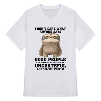DON'T CARE WHAT ANYONE SAYS - BIRTHDAY GIFT FOR WOMEN - NTTD00 (SKU09-28)