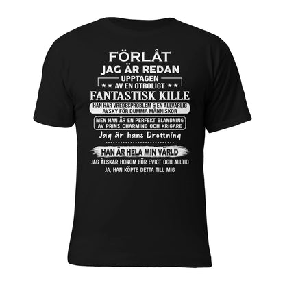 Kärlekströja för kvinnor – Jag är redan upptagen av min man - NTTD00swd