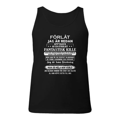 Kärlekströja för kvinnor – Jag är redan upptagen av min man - NTTD00swd