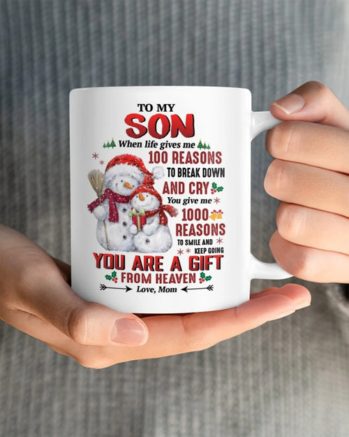 TO SON MUG 03 - GIFT FROM MOM - NTTD00 (SKU2605-50)