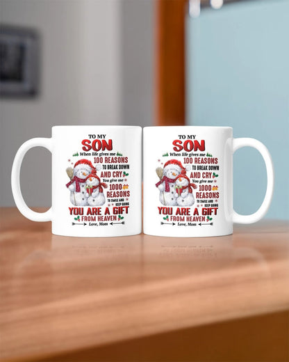 TO SON MUG 03 - GIFT FROM MOM - NTTD00