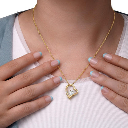 TO MY BOYFRIEND'S MOM  - Forever Love Necklace