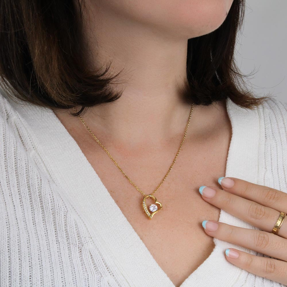 TO MY BOYFRIEND'S MOM  - Forever Love Necklace