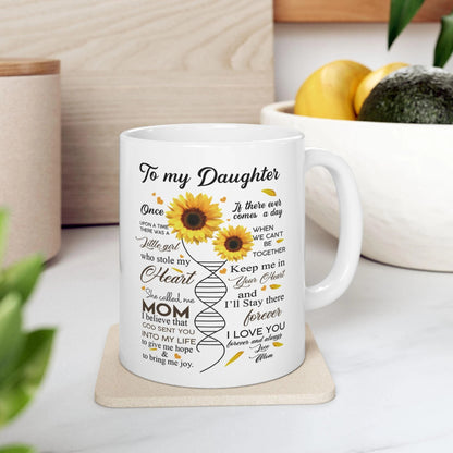 TO DAUGHTER MUG 05 - GIFT FROM MOM - NTTD00