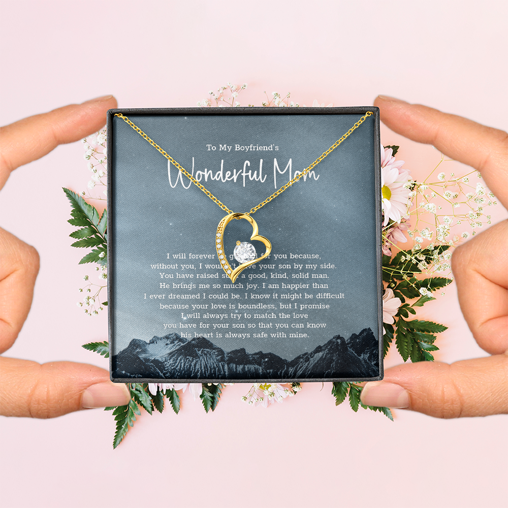 TO MY BOYFRIEND'S MOM  - Forever Love Necklace