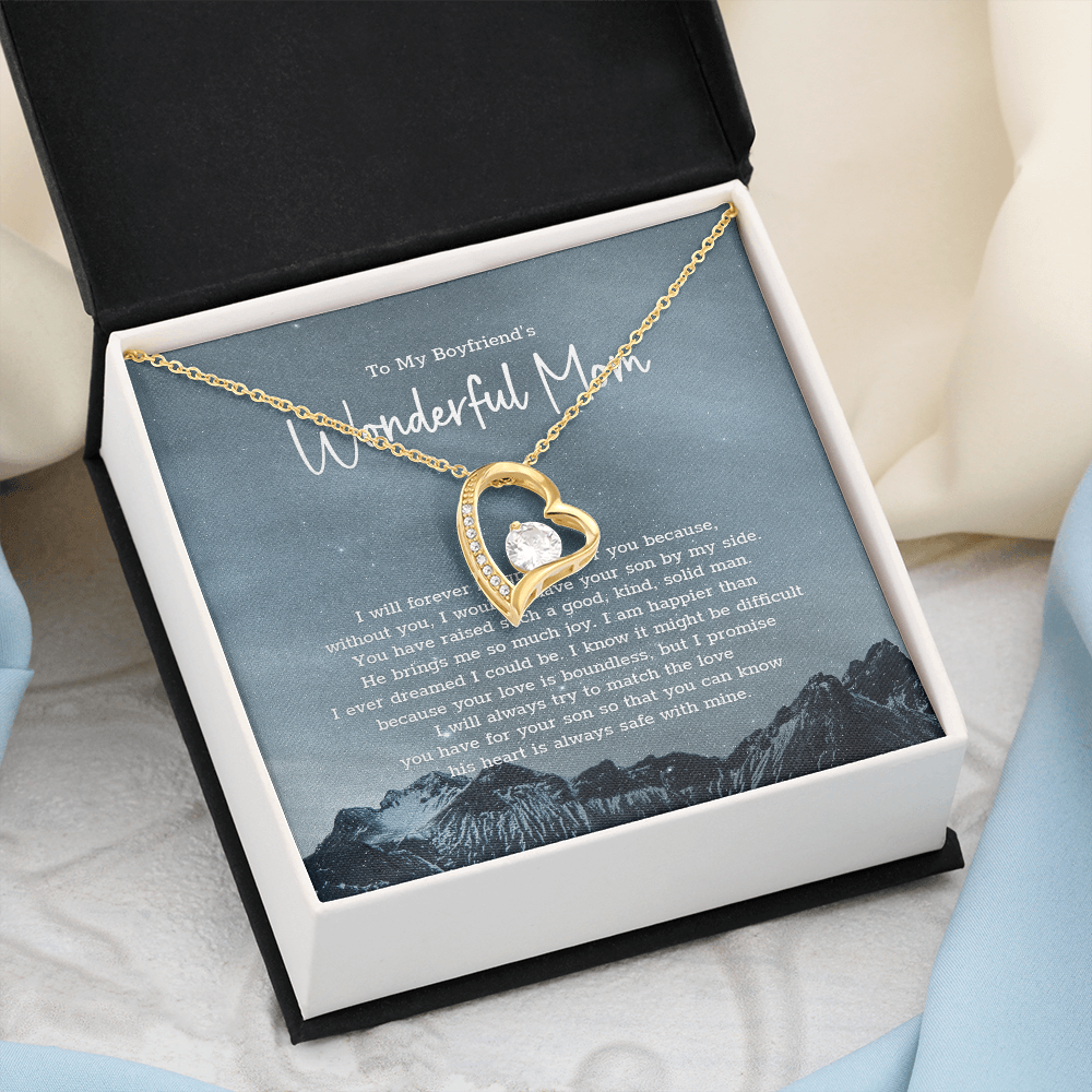 TO MY BOYFRIEND'S MOM  - Forever Love Necklace