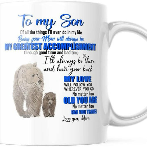 TO SON MUG 02 - GIFT FROM MOM - NTTD00 (SKU2603-73)