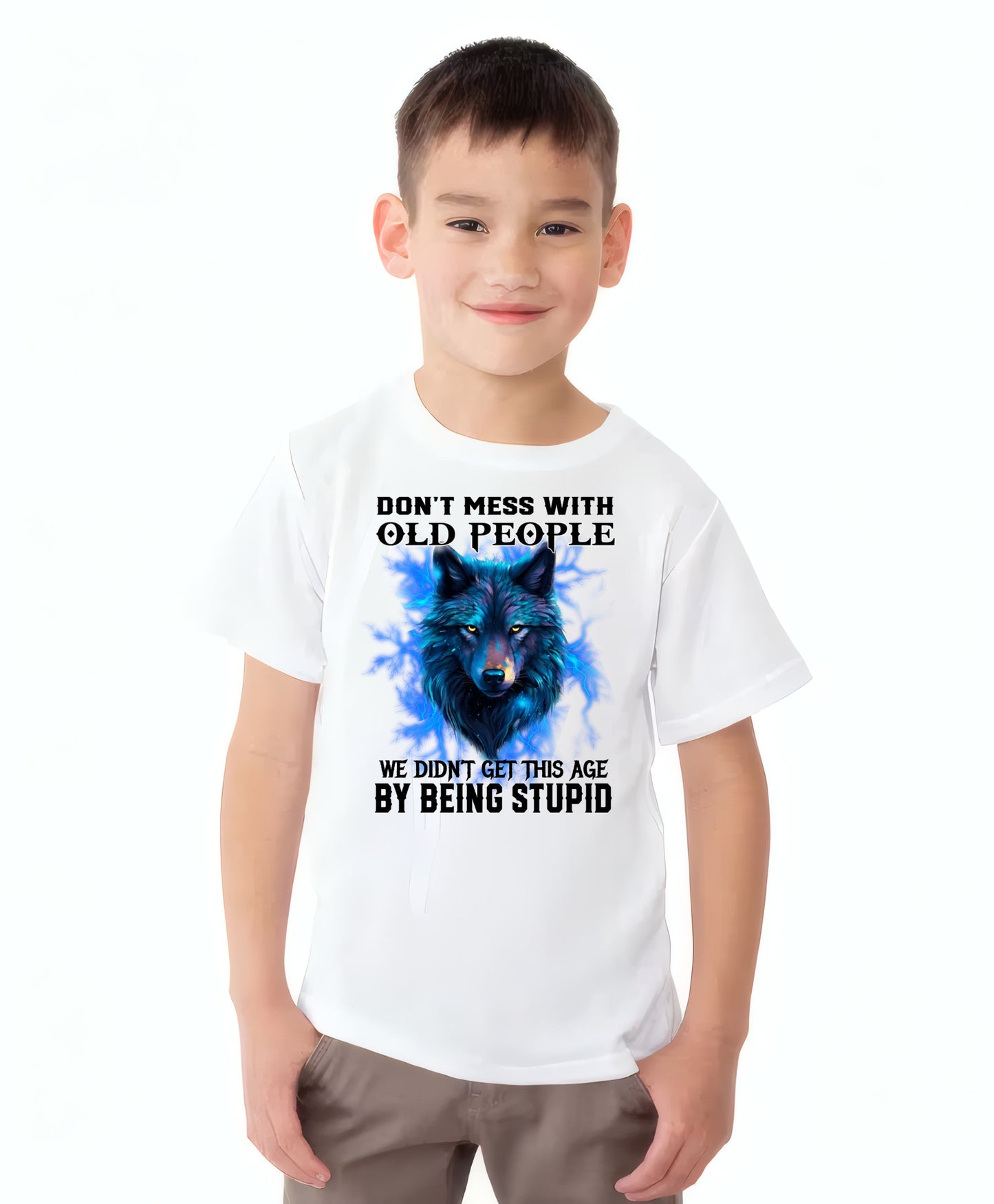 DON'T MESS WITH OLD PEOPLE - BIRTHDAY SHIRT FOR MEN - NTTD00 (SKU26T-01176-00)