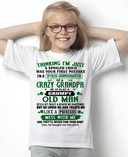 SPOILED GRANDDAUGHTER - GIFT FROM GRANDPA - NTTD00 (SKU2602-118-00)