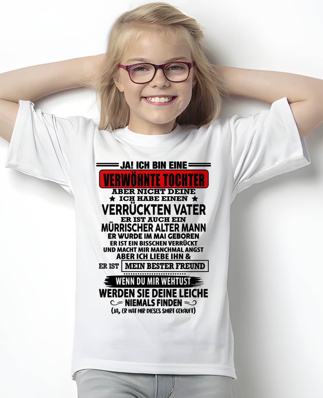 MAI – JA! ICH BIN EINE VERWÖHNTE TOCHTER – EIN GESCHENK VON PAPA - NTTD05 (SKU2605-318-05)