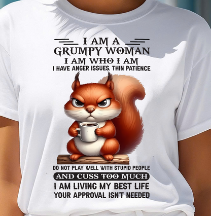 GRUPMY WOMAN - BIRTHDAY SHIRT FOR WOMEN - NTTD00 (SKU09-07-00)