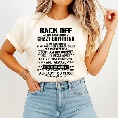 March - Back Off I Have An Extremely Crazy Boyfriend - NGHL03 (SKUT-BACKOFF-03)