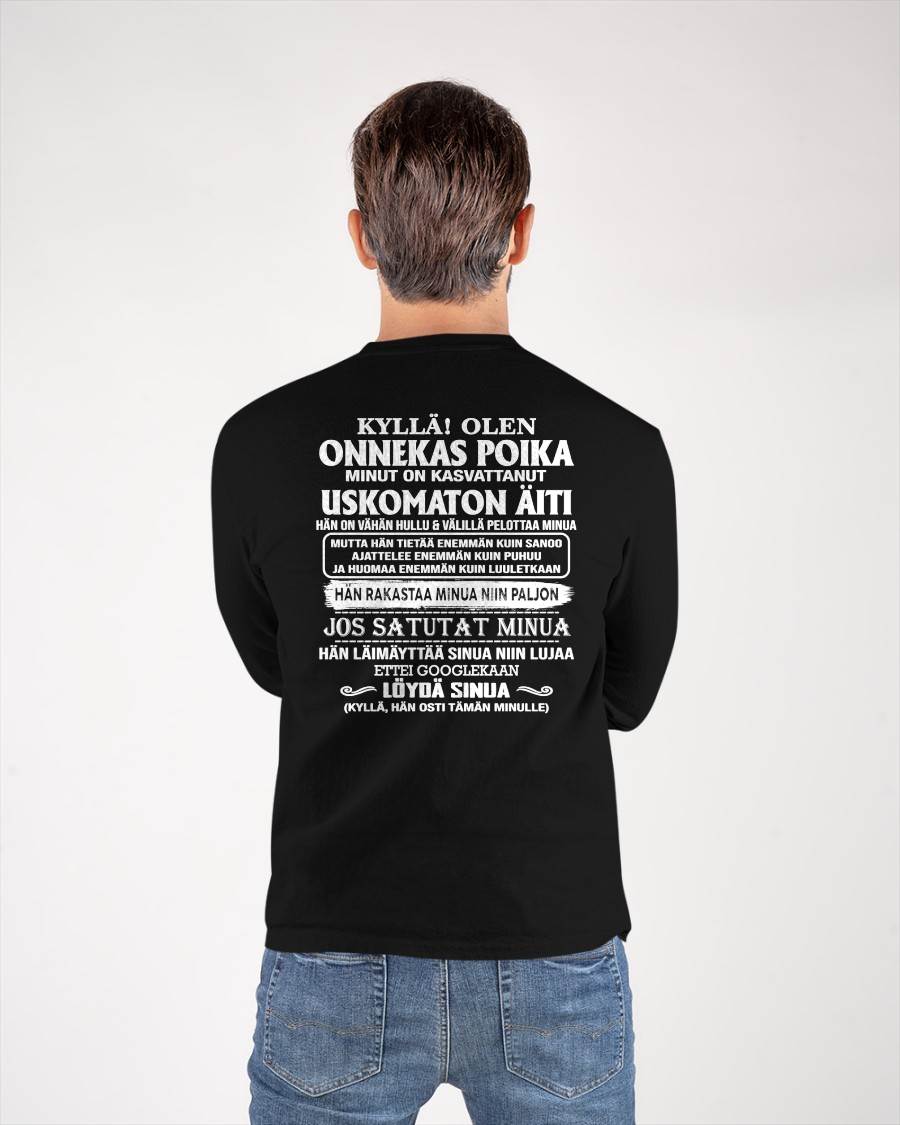 KYLLÄ! OLEN ONNEKAS POIKA - LAHJA UPEALTA ÄIDILTÄ - NTTD00 (SKU2605-108)