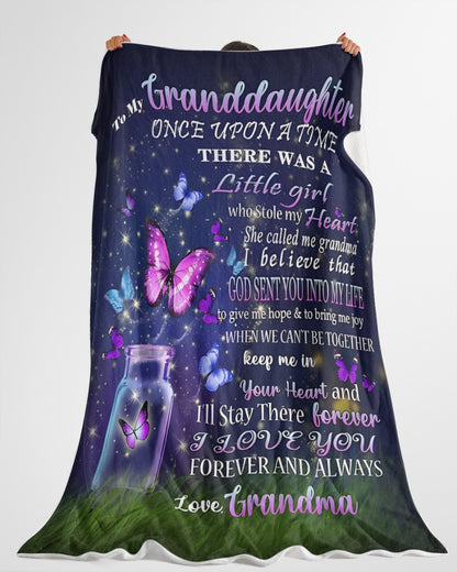 BLANKET FOR GRANDDAUGHTER – COMFORT & WARMTH GIFT NTTD00