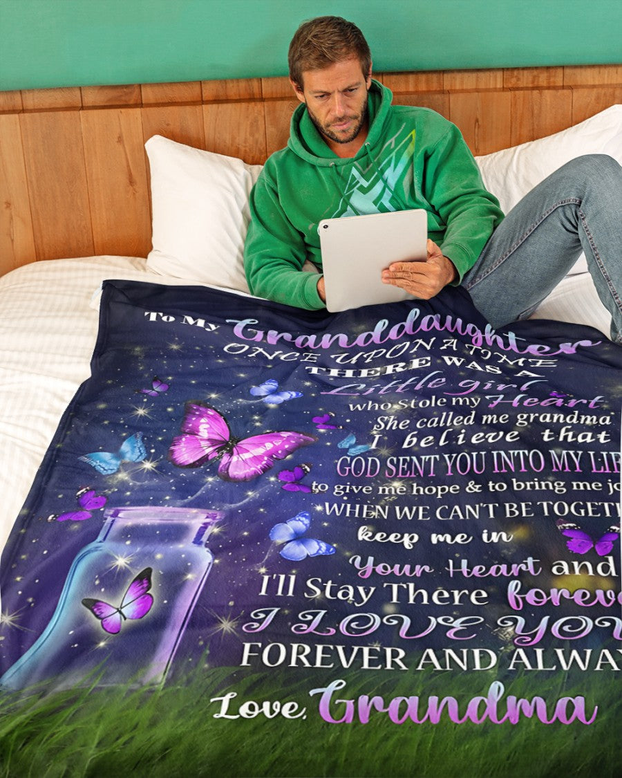 BLANKET FOR GRANDDAUGHTER – COMFORT & WARMTH GIFT NTTD00