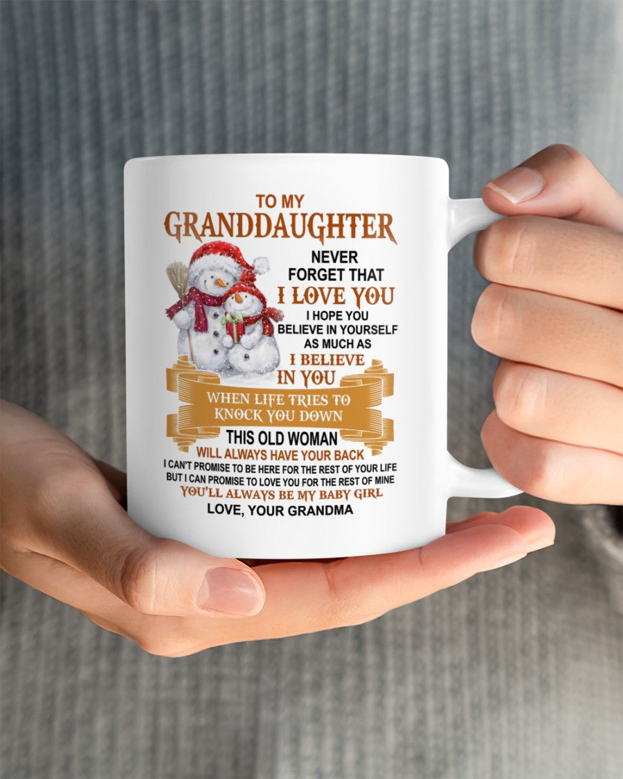 TO GRANDDAUGHTER MUG 03 - GIFT FROM GRANDMA - NTTD00