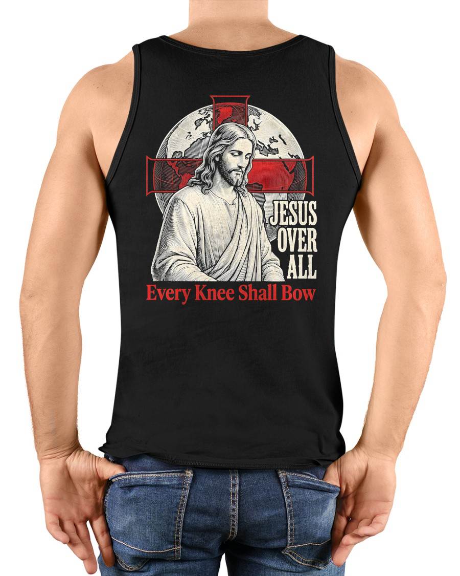 JESUS OVER ALL  - CHRISTIAN T-SHIRT - FOR MEN NTTD00 (SKU2608-138)
