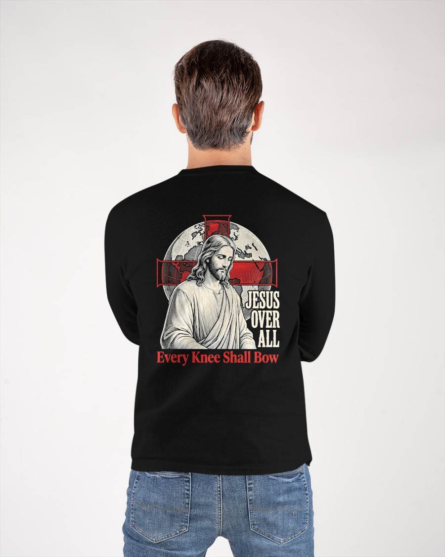 JESUS OVER ALL  - CHRISTIAN T-SHIRT - FOR MEN NTTD00 (SKU2608-138)