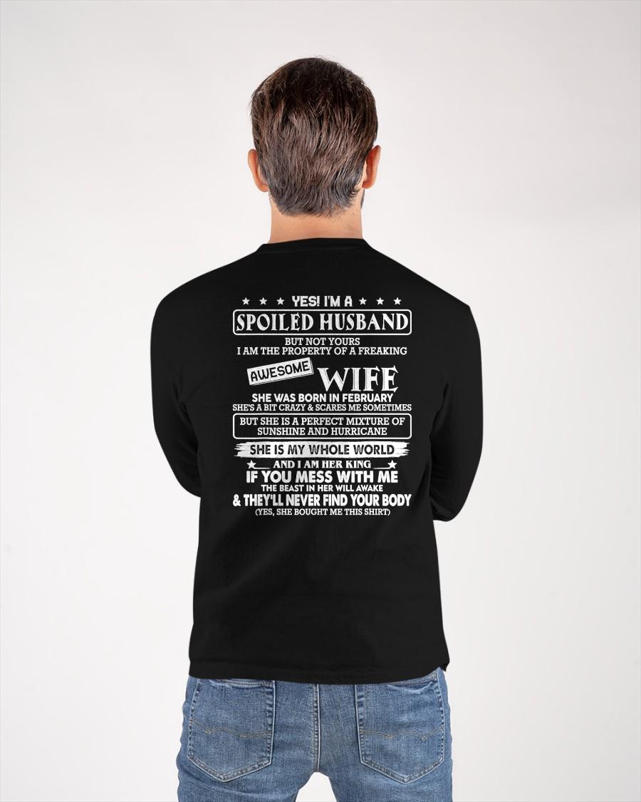 FEBRUARY - YES! I'M A SPOILED HUSBAND - GIFT FROM GIRLFRIEND/WIFE - NTTD02 (SKU2609-204-02)