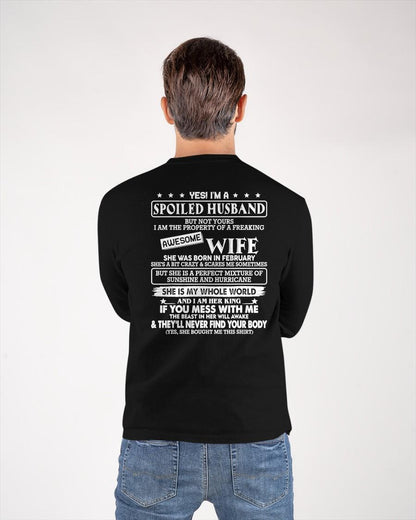 FEBRUARY - YES! I'M A SPOILED HUSBAND - GIFT FROM GIRLFRIEND/WIFE - NTTD02 (SKU2609-204-02)