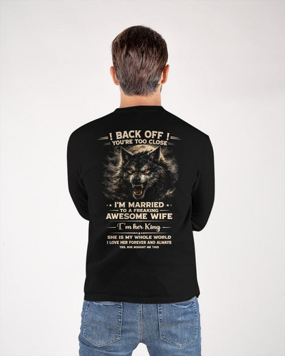 BACK OFF! YOU'RE TOO CLOSE - GIFT FROM WIFE - NTTD00 (SKU26T-01-25-00)