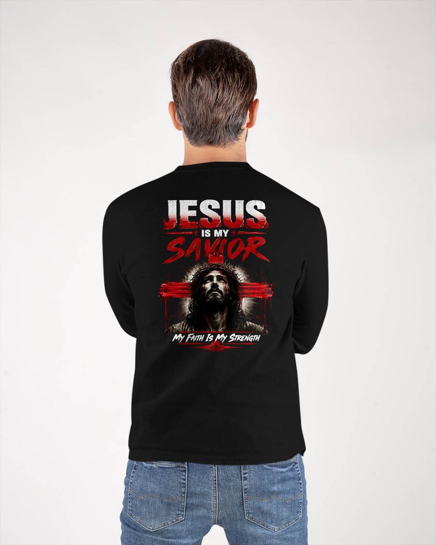 JESUS IS MY SAVIOR - CHRISTIAN T-SHIRT - FOR MEN NTTD00 (SKU2608-74)