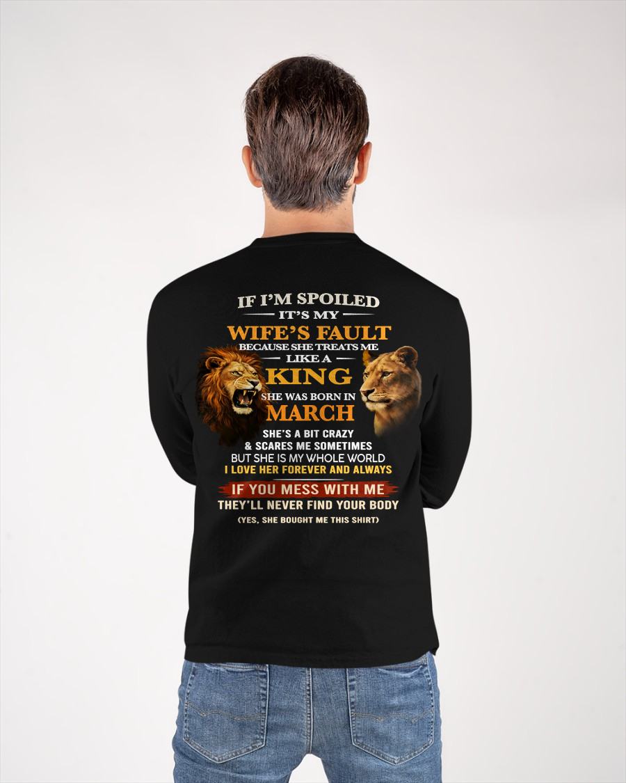 MARCH - SPOILED HUSBAND - GIFT FROM WIFE - NTTD03 (SKU26T-01-60-03)