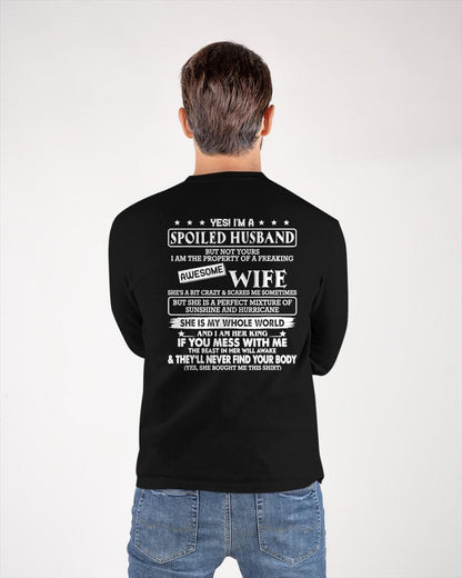 YES! I'M A SPOILED HUSBAND - GIFT FROM GIRLFRIEND/WIFE - NTTD00 (SKU2609-204-00)