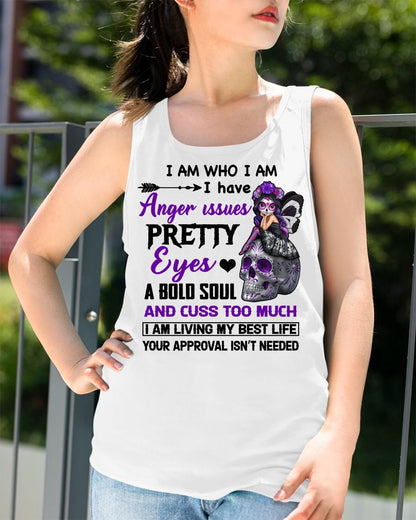 I AM WHO I AM - BIRTHDAY SHIRT FOR WOMEN - NTTD00 (SKU26T-01134-00)