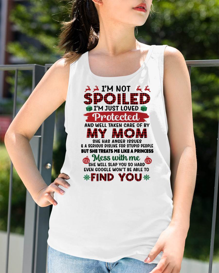 TO MY DAUGHTER - SPOILED DAUGHTER - PERFECT CHRISTMAS GIFT FOR DAUGHTER - GIFT FROM MOM - NTTD00 (SKU11-20-00)
