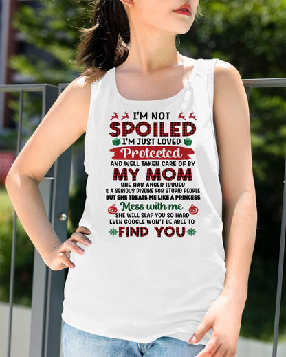 TO MY DAUGHTER - SPOILED DAUGHTER - PERFECT CHRISTMAS GIFT FOR DAUGHTER - GIFT FROM MOM - NTTD00 (SKU11-20-00)