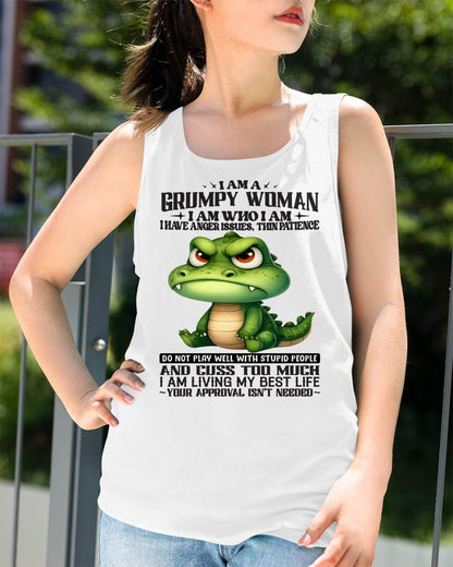 GRUMPY WOMAN - BIRTHDAY SHIRT FOR WOMEN - NTTD00 (SKU2602-183-00)