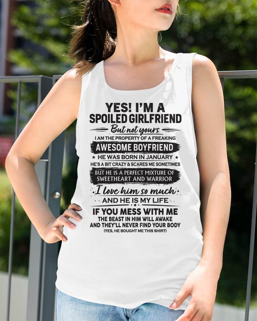JANUARY - SPOILED GIRLFRIEND - GIFT FROM GIRLFRIEND/WIFE - NTTD01 (SKU26T-01284-01)